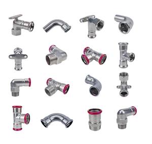 Codos de Tubería Soldados KF ISO Sanitarios de 90 Grados TC, Pulidos, Forjados, de Acero Inoxidable, Accesorios de Codo para Vacío - Product Image 4