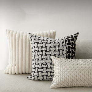 Wholesale Manufacturer Price Nordic Home Hotel Decorative Modern <strong>Cushion</strong> Covers <strong>60x60</strong> Pillow with case - Product Image 4