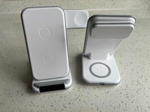 Despertador multifuncional con luz LED de carga, estación de carga inalámbrica 3 en 1 para <span class=keywords><strong>iPhone</strong></span> y Samsung - Product Image 6