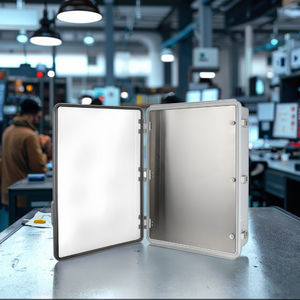 Armoire électronique extérieure haute visibilité IP67 730x530x250mm PC/ABS <span class=keywords><strong>porte</strong></span> à charnière transparente IP65/IP66 boîte de projet électrique haute - Product Image 5