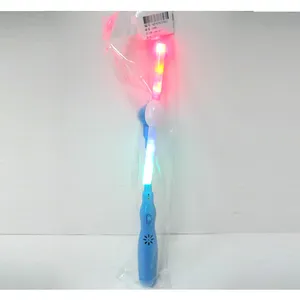 Magic Berputar Flash Light Kincir Angin Wand Mainan dengan Musik