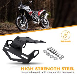 Portamatrículas NiceCNC con Luz LED para <span class=keywords><strong>Yamaha</strong></span> <span class=keywords><strong>Tenere</strong></span> <span class=keywords><strong>700</strong></span> 2019 2020 2021 2022 2023 2024 - Product Image 4