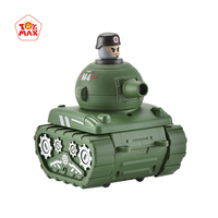 Çocuklar için Push Go Manyetik Plastik Tank Oyuncak 2-4 ve 5-7 Yaş Eğlenceli Askeri Stil Montaj Toysmax LX1246580 3 Renk