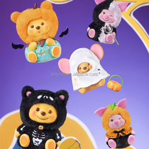 กล่องสุ่มของแท้ MINI รุ่น Winnie the Pooh ฮาโลวีนสุดหลอน ของขวัญวันเกิดสุดสนุก กล่องสุ่มการ์ตูนยอดฮิต - Product Image 3