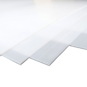 Láminas de Plástico Corrugado Transparente - Product Image 1