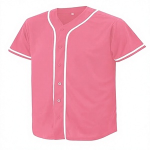 Maillots de baseball en polyester respirant à impression numérique, uniformes sportifs personnalisés pour équipes - Product Image 1