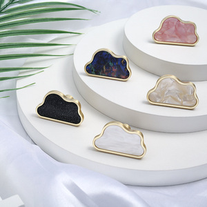 Cloud Shape Zinc Alloy Cabinet Handles Minimalist Design Durable Furniture <b>Knobs</b> For Drawer Wardrobe Door - Product Image 1