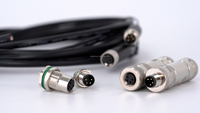 Connecteur de capteur circulaire personnalisé M12 16A IP67/IP68 étanche pour câble automobile mâle femelle 3-8 broches