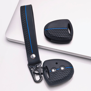 Funda para Llaves de Toyota Hilux <span class=keywords><strong>Vigo</strong></span> Yaris Corolla Rav4 Vitz Echo Old 2 con Llavero, Antirrayaduras, Antigolpes, Agarre Suave, Nueva - Product Image 2