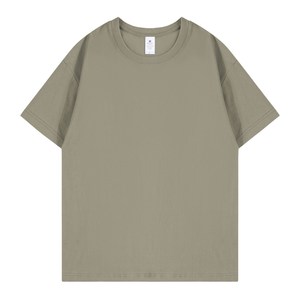 Camiseta Yinqu Nueva de 260g, 100% Algodón, Corte Regular, Tejido Sólido y Transpirable, Personalizable, Estilo Urbano, Vintage, para Hombre - Product Image 3