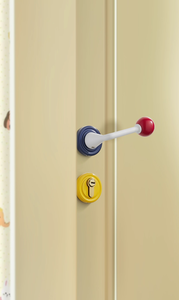 ชุดล็อกประตูสีทึบสไตล์โดราเอมอนสุดสร้างสรรค์สำหรับห้องเด็ก - Product Image 5