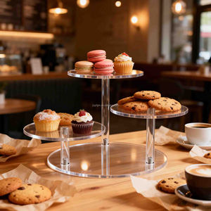 Présentoir à gâteaux de mariage en gros pour usine, support multifonctionnel d'extérieur pour buffet, rangement de dim sum pour fête d'anniversaire - Product Image 1