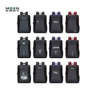 Mochila de poliéster antirrobo con logotipo personalizado para ordenador portátil, mochila de negocios impermeable con cierre de cremallera, mochila escolar de viaje - Product Image 5