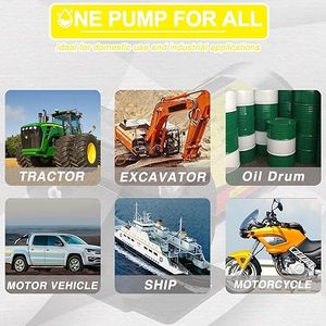 Tragbare DC 12V Elektrische Diesel-Öl-Zahnradpumpe Getriebeöl-Entfernungspumpe Selbstansaugende Öltransferpumpe für Autos - Product Image 3