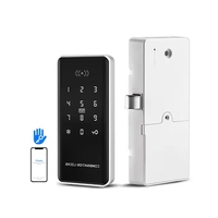 Cerradura Inteligente para Muebles con Control Remoto M1card, Contraseña Electrónica, Aplicación Ttlock, Panel Digital, Teclado Táctil para Cajones