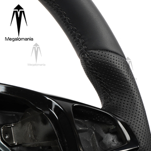 Volant de style ancien pour Benz C200 C63 C300 808 W204 W205 SLK GLK GLC <span class=keywords><strong>GLE</strong></span> A45, peut être amélioré en volant entièrement en cuir - Product Image 3