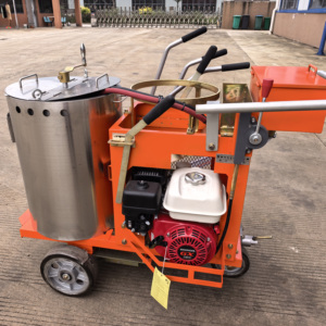 Máquina de señalización vial termoplástica autopropulsada de alta calidad Trabajos de construcción Motores manuales 170-250 ℃ ISO9001 - Product Image 3