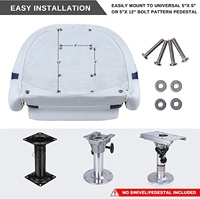 Siège Bateau Flip-Up Capitaine Sport Premium le Plus Populaire – Fabrication Chinoise