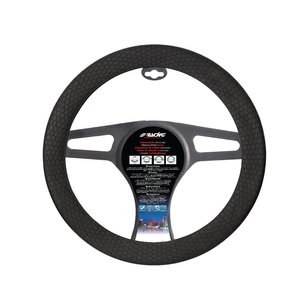 Funda para Volante Coprivolante Beehive Soft Sil Negra - Product Image 1