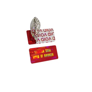 Etichetta adesiva quadrata dell'adesivo di sicurezza dell'ologramma della garanzia personalizzata stampabile - Product Image 3