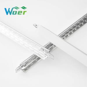 Grille <span class=keywords><strong>de</strong></span> plafond T24 en acier inoxydable galvanisé haute résistance, design moderne, <span class=keywords><strong>type</strong></span> T, croisillons et barres en T - Product Image 1