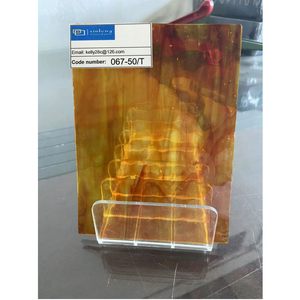 Fabricante de vidrio Semi Transparente Iglesia Windoe Panel Hoja decorativa de vidrieras - Product Image 3