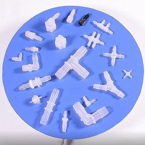 Barb de tubo de manguera de goma igual Forma de codo de 90 grados Conectores de púas de junta de 2 vías Accesorios de tubería de manguera de plástico - Product Image 5