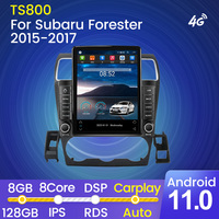 Radio para Auto MEKEDE 8+128G con Pantalla Táctil para Subaru Forester Impreza 2015-2017, GPS, Bluetooth, Audio para Auto, Electrónica para Auto