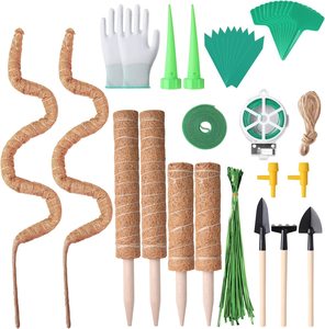 Plant Climbing Coconut Palm Sticks Green Radish Plant Climbing Pillar Balcony Climbing Pole Ideasgarden Plant Climbing Stick