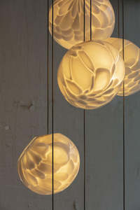 Lustre en verre fait à la main Design moderne et créatif de plumes pour <span class=keywords><strong>Restaurant</strong></span> Villa Duplex Escalier suspendu au milieu - Product Image 6