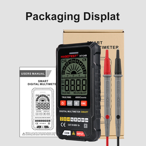 HABOTEST HT124B Precio bajo AC DC Multímetro <span class=keywords><strong>digital</strong></span> inteligente Rango automático True RMS NCV 600V AC/DC Avómetro para teléfono móvil - Product Image 6