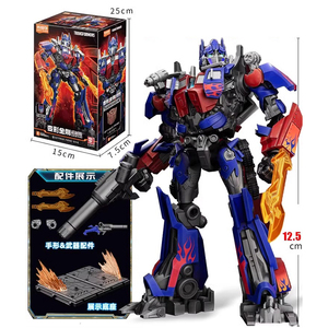 Bloques de Construcción Originales y Genuinos de Optimus Prime, Versión Luminosa, de la <span class=keywords><strong>Película</strong></span> Transformers: Beyond, Edición 1, de Blokees - Product Image 2