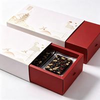 Boîte cadeau en papier kraft de luxe avec logo personnalisé, écologique, recyclable, boîte d'emballage en carton gaufré, emballage cadeau pour parfum