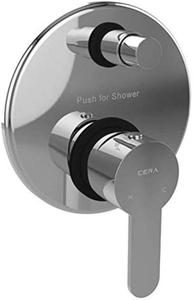 Polished Brass Single Lever Concealed Diverter Rain <b>Spray</b> Pattern Bath & Shower Faucets for Apartment Hotel Villa - Product Image 3