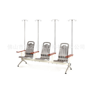 Silla de Espera para Hospital Kang Zhi Xing, Fila 1800*680*450mm, Acero Inoxidable, Fija, Uso en Interiores y Exteriores - Product Image 3