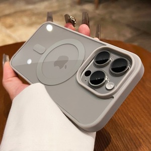 Custodia Protettiva Magnetica Trasparente di Lusso per iPhone 15 Plus, Macaron <span class=keywords><strong>14</strong></span>, <span class=keywords><strong>Cover</strong></span> Protettiva Net Red per <span class=keywords><strong>Apple</strong></span> 17 ProMax - Product Image 3