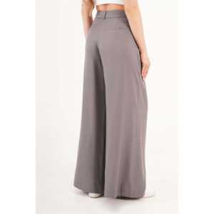 Pantalones de Visón XL para Mujer, Plisados, con Doble Bolsillo, Transpirables, Cintura Elástica, Corte Holgado, Diseño Formal para Chicas, Venta al por Mayor - Product Image 3