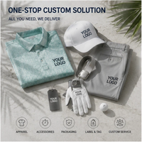 Polo de golf en piqué de coton pour homme avec logo personnalisé, manches courtes, bordure contrastée, col côtelé, polo brodé pour club de golf