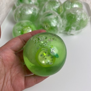 Pelota Blanda de Manzana Crujiente Hecha a Mano en Japón, de Maltosa, de Rebote Lento, de HDF/MDF, Ecológica, de Dibujos Animados, Suave, para Aliviar el Estrés - Product Image 5