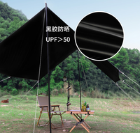 Randonnée Hamac Rainfly Camping Tarp Lumière Étanche Tente Abri Auvent Camping En Plein Air