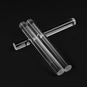 Chịu nhiệt độ cao rõ ràng hợp nhất silica thủy tinh thạch anh que thủy tinh pha lê que - Product Image 4