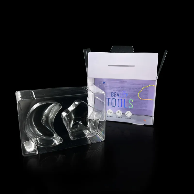 Taiqiu özel temizle kozmetik cilt bakımı PET PVC PP plastik ambalaj kutusu asetat kutusu baskılı yüz fırça seti kutuları