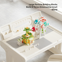 Blocs de construction nouveau Design activité enfants peinture conseil bureau Art Table d'apprentissage jouets éducatifs enfants dessin Table de jeu