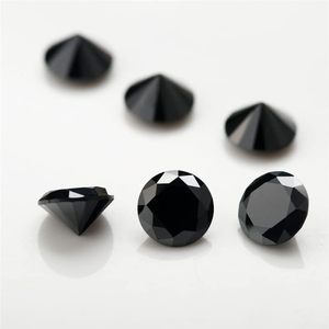 <span class=keywords><strong>Orecchini</strong></span> a Perno per Cartilagine Tragus in Acciaio Inossidabile 316L Chirurgico con Pietra di Quarzo Ossidiana Nera 5A da 6mm - Product Image 4