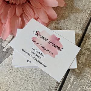 Cartes de remerciement de fleurs roses pour boîte de carte-cadeau paquet de décoration de pâtisserie de <span class=keywords><strong>commerçant</strong></span> petite carte de visite - Product Image 6