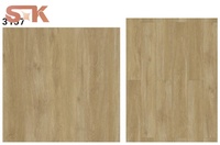 Revêtement de sol LVT en PVC souple, résistant à l'usure, ignifuge, sans formaldéhyde, 2,0 mm, 3,0 mm, imitation bois, pour bureaux commerciaux