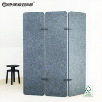 GoodSound Cloison de séparation de bureau pliante portable à 6 panneaux avec écran pliant diviseur de pièce