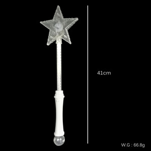 Varinha de Luz <span class=keywords><strong>LED</strong></span> Neon para Festa de Aniversário, Evento, Casamento, Lembrancinha, Foto, Varinha Estrela Brilhante Rosa para Crianças - Product Image 4
