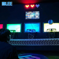 Jeu de tir interactif sur panneau de basket-ball d'intérieur pour le team building, défi de tir, jeu d'évasion, jeu de panier