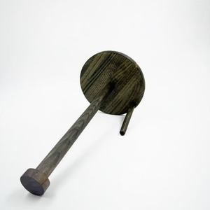 Wooden <b>Paper</b> Towel Holder 17x17x32cm Round Stand For <b>Kitchen</b> Use - Product Image 1